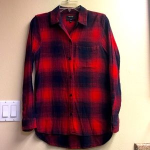 Madewell Classic Flannel Plaid Shirt